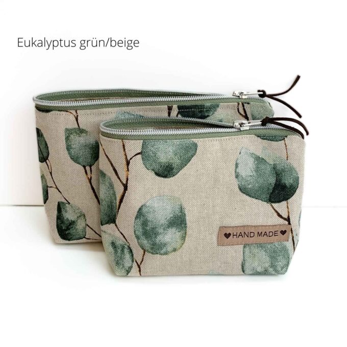 Nähpaket Kosmetiktasche, zugeschnitten und mit Anleitung – Bild 11