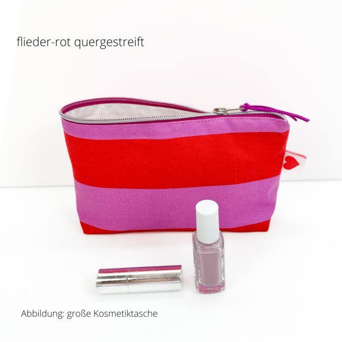 Nähpaket Kosmetiktasche, zugeschnitten und mit Anleitung – Bild 17