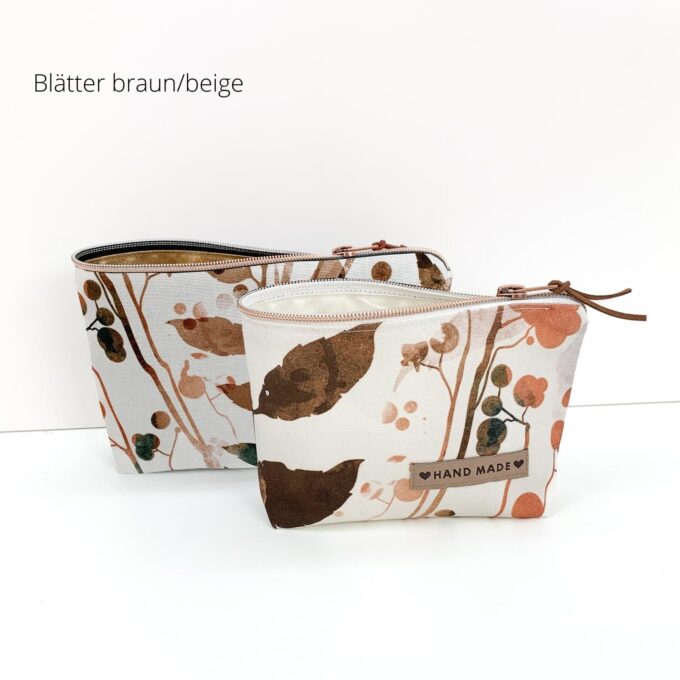 Nähpaket Kosmetiktasche, zugeschnitten und mit Anleitung – Bild 10