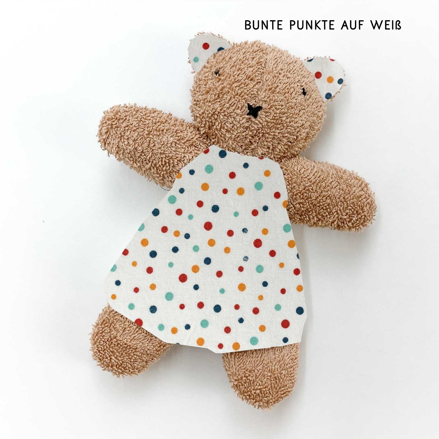 Nähpaket Kuscheltier BÄRLE mit Schnittmuster – Bild 11