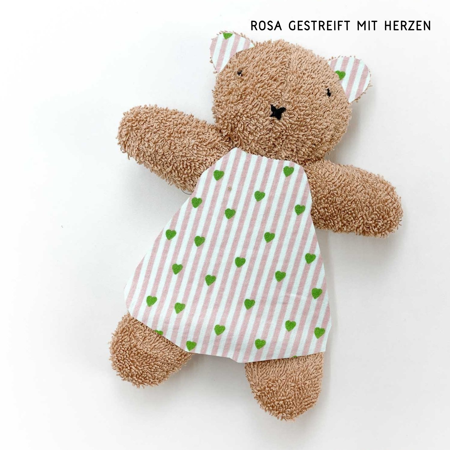 Nähpaket Kuscheltier BÄRLE mit Schnittmuster – Bild 8