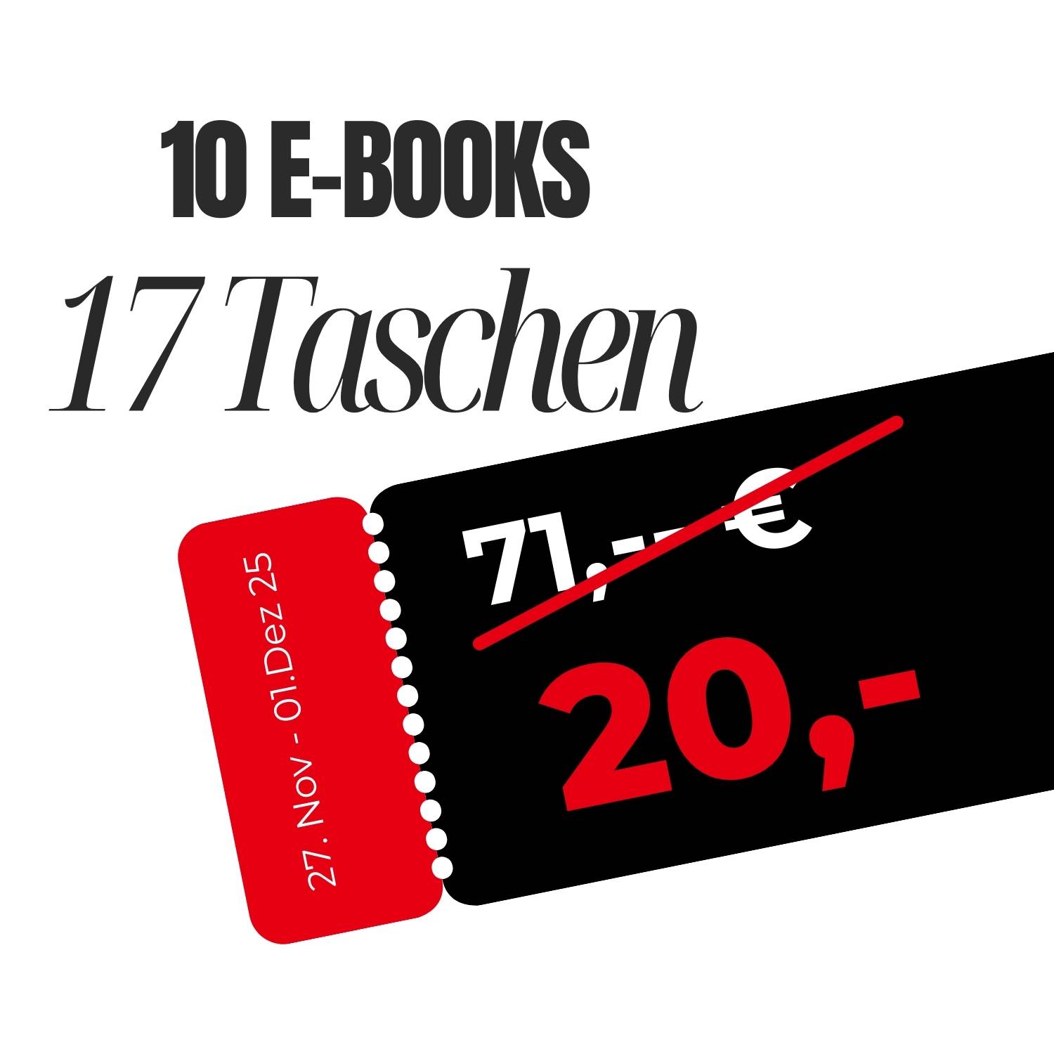 Taschen Paket: 10 E-Books - 17 Taschen