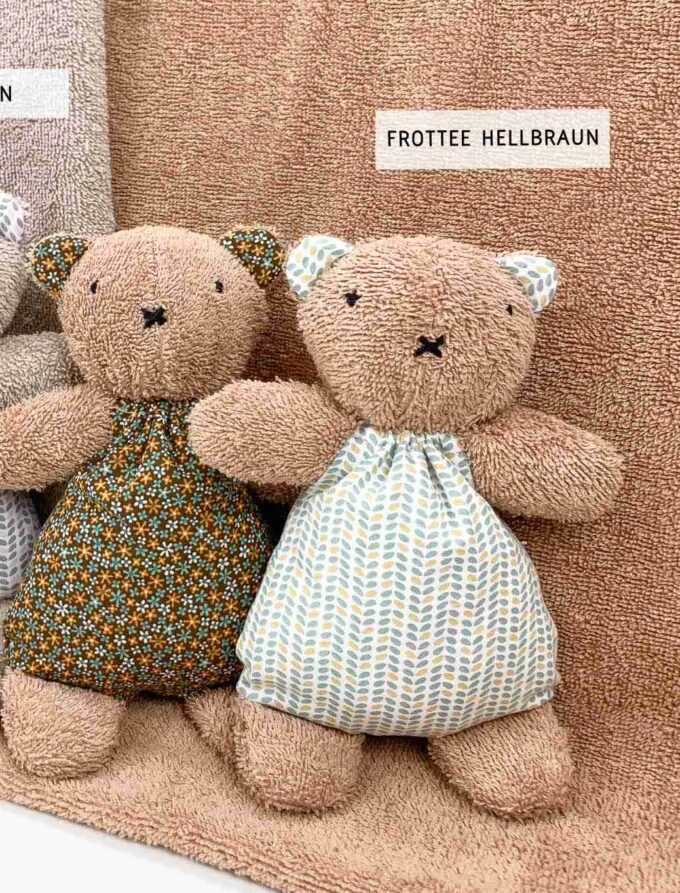Nähpaket Kuscheltier BÄRLE mit Schnittmuster